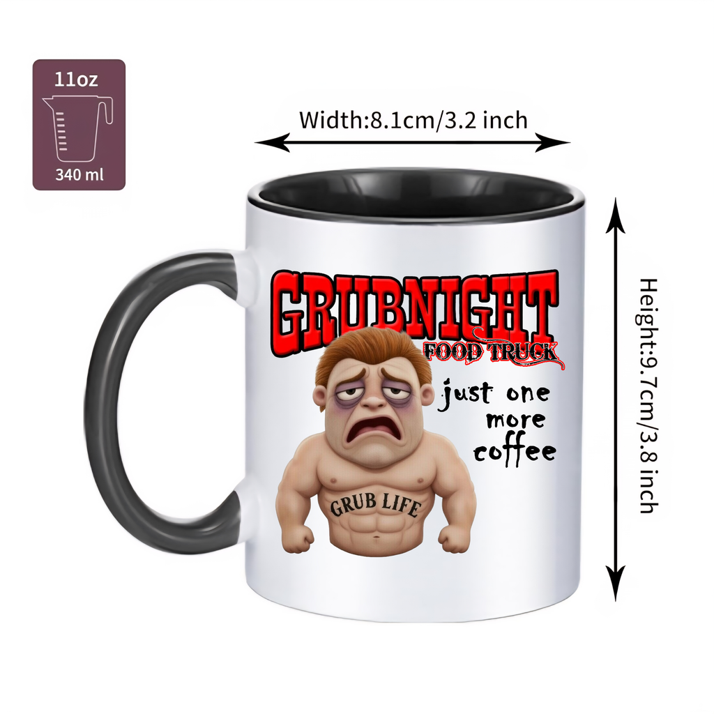 11 oz Grubnight Coffee Mug